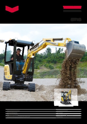 Miniexcavadoras Yanmar SV 18 CR