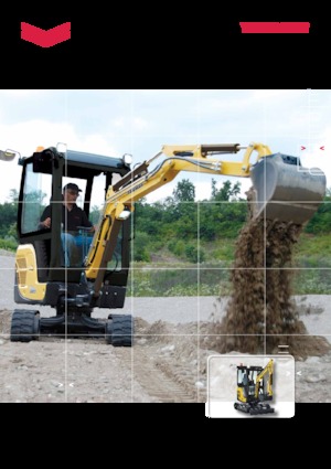 Miniexcavadoras Yanmar SV 18 CR