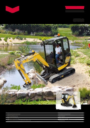 Miniexcavadoras Yanmar SV 22 CR