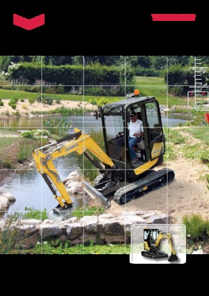 Miniexcavadoras Yanmar SV 22 CR