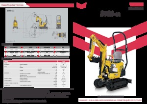 Miniexcavadoras Yanmar SV08-1A