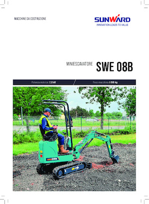Miniexcavadoras Sunward SWE08B