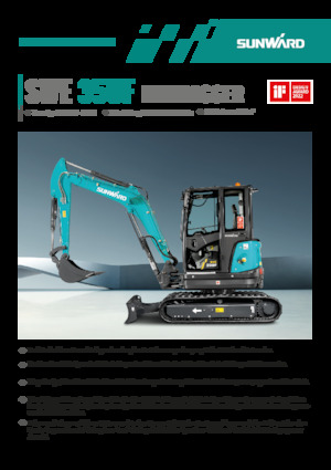 Miniexcavadoras Sunward SWE35UF