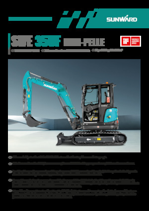 Miniexcavadoras Sunward SWE35UF