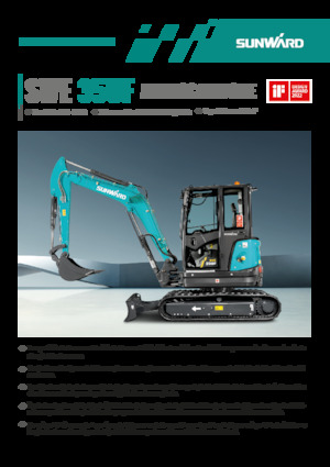 Miniexcavadoras Sunward SWE35UF