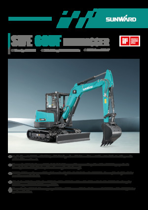 Miniexcavadoras Sunward SWE60UF