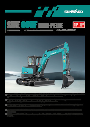 Miniexcavadoras Sunward SWE60UF