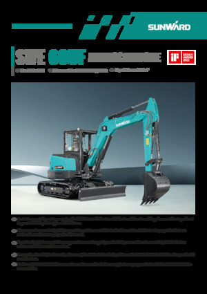 Miniexcavadoras Sunward SWE60UF