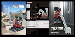 Miniexcavadoras Takeuchi TB 210 R