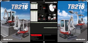 Miniexcavadoras Takeuchi TB 216 A