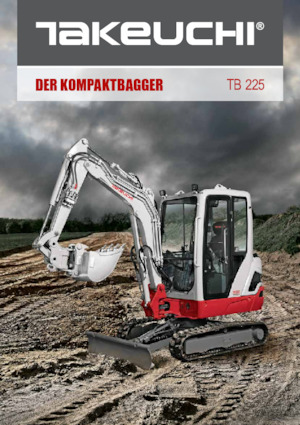 Miniexcavadoras Takeuchi TB 225