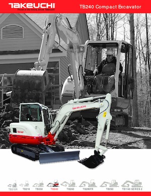 Miniexcavadoras Takeuchi TB 240