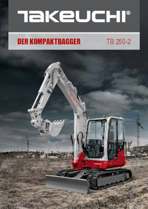 Miniexcavadoras Takeuchi TB 250-2