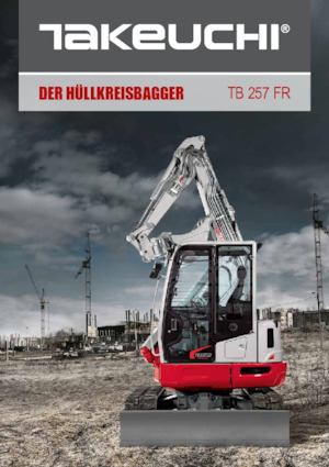 Miniexcavadoras Takeuchi TB 257 FR