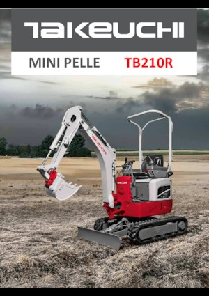 Miniexcavadoras Takeuchi TB 210 R