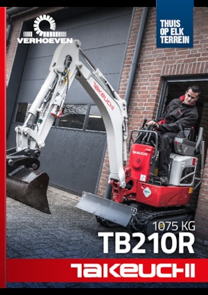 Miniexcavadoras Takeuchi TB 210 R