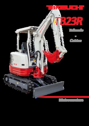 Miniexcavadoras Takeuchi TB 23 R