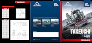Miniexcavadoras Takeuchi TB 23 R