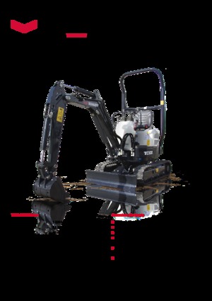 Miniexcavadoras Schaeff TC 10 Z