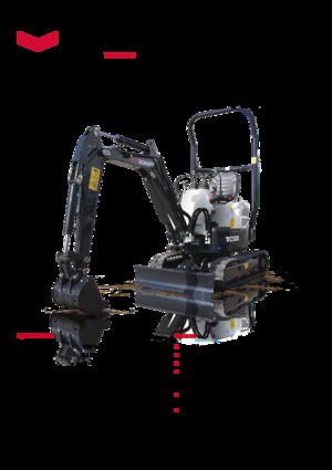 Miniexcavadoras Schaeff TC 10 Z