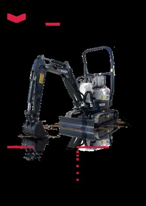 Miniexcavadoras Schaeff TC 10 Z