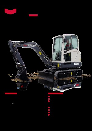 Miniexcavadoras Schaeff TC 25