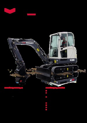 Miniexcavadoras Schaeff TC 25