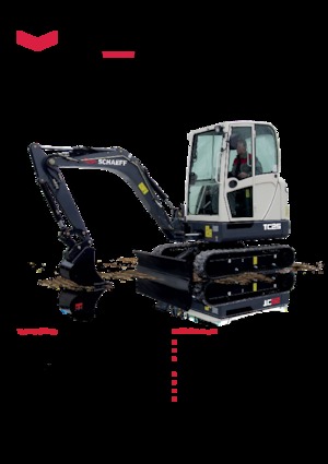 Miniexcavadoras Schaeff TC 25 Z