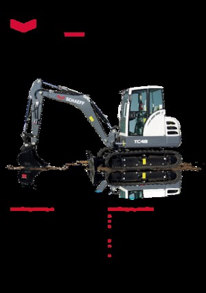 Miniexcavadoras Schaeff TC 48
