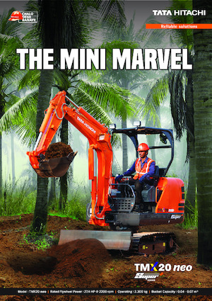 Miniexcavadoras Hitachi TMX 20 neo