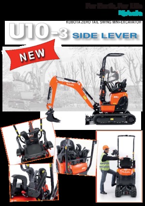 Miniexcavadoras Kubota U10-3 SL