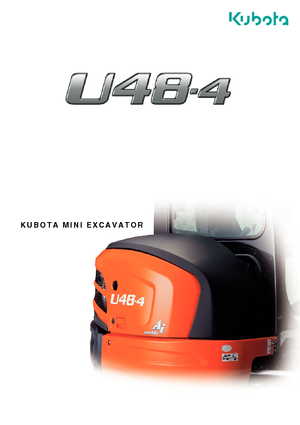 Miniexcavadoras Kubota U48-4