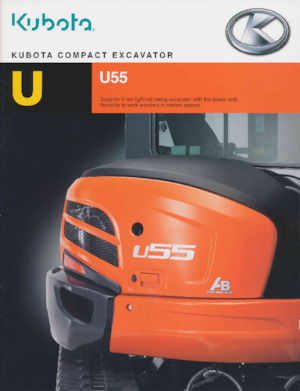 Miniexcavadoras Kubota U55