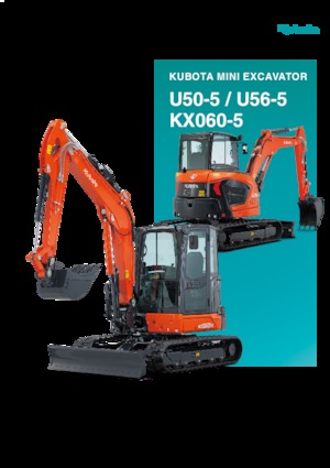 Miniexcavadoras Kubota U50-5