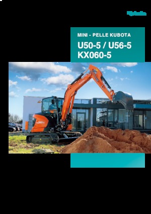 Miniexcavadoras Kubota U50-5