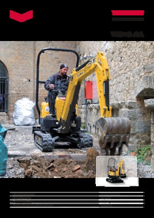 Miniexcavadoras Yanmar VIO 10-2 A