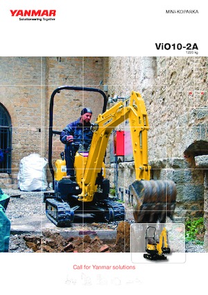 Miniexcavadoras Yanmar VIO 10-2 A