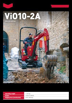 Miniexcavadoras Yanmar ViO10-2A 