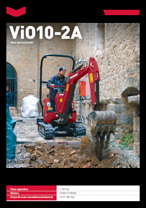 Miniexcavadoras Yanmar ViO10-2A 