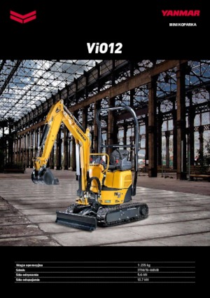 Miniexcavadoras Yanmar VIO 12-2 A