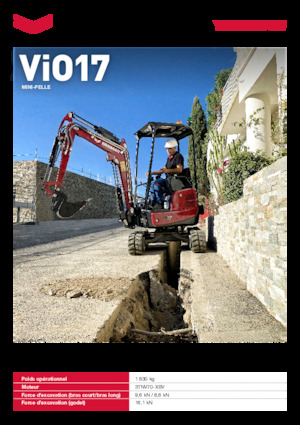 Miniexcavadoras Yanmar ViO17 