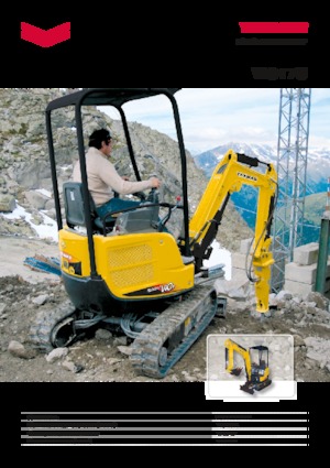 Miniexcavadoras Yanmar VIO 17