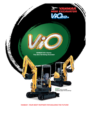 Miniexcavadoras Yanmar VIO 20