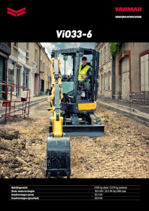Miniexcavadoras Yanmar VIO 33-6 PR