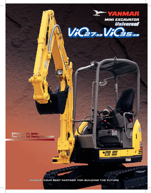 Miniexcavadoras Yanmar VIO 35