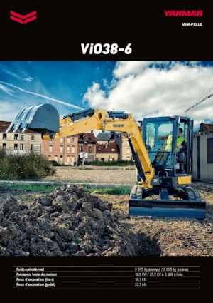 Miniexcavadoras Yanmar VIO 38-6 CR