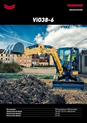 Miniexcavadoras Yanmar VIO 38-6 CR