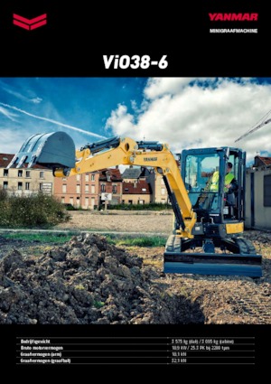Miniexcavadoras Yanmar VIO 38-6 CR