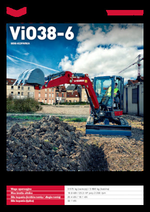 Miniexcavadoras Yanmar ViO38-6 