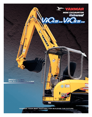 Miniexcavadoras Yanmar VIO 45
